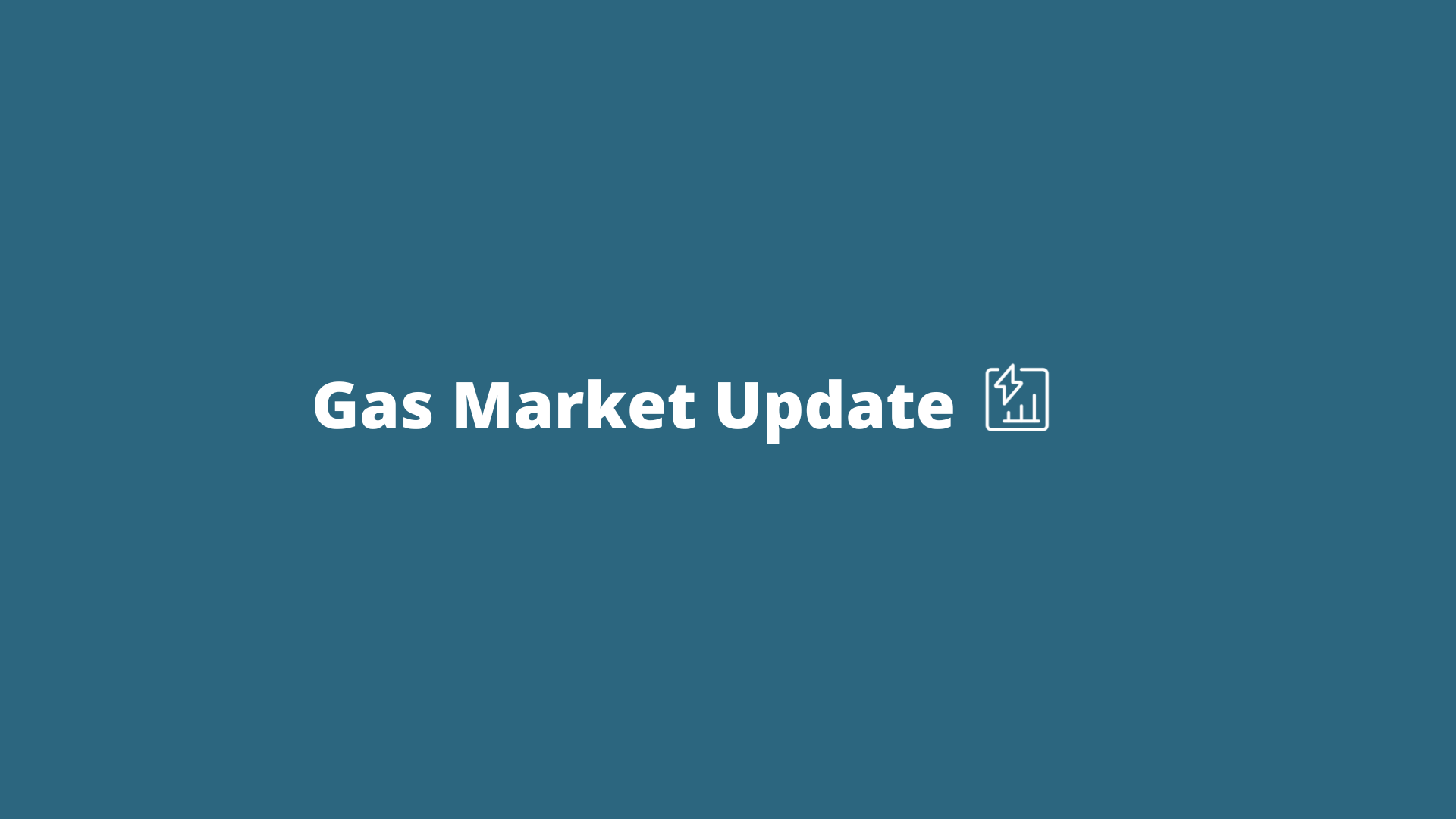 Energy Market Update Blog Tile