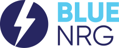 Blue NRG Logo Stacked Full Colour